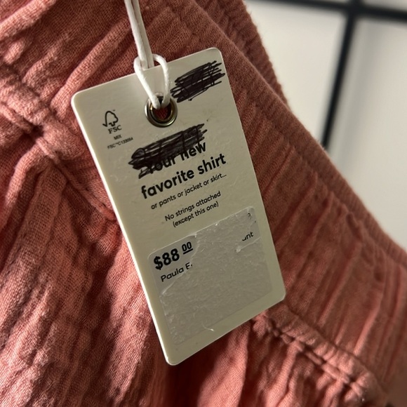 NWT Marine Layer Paula Easy Tapered Pant in Rosette Size Small - Picture 4 of 8